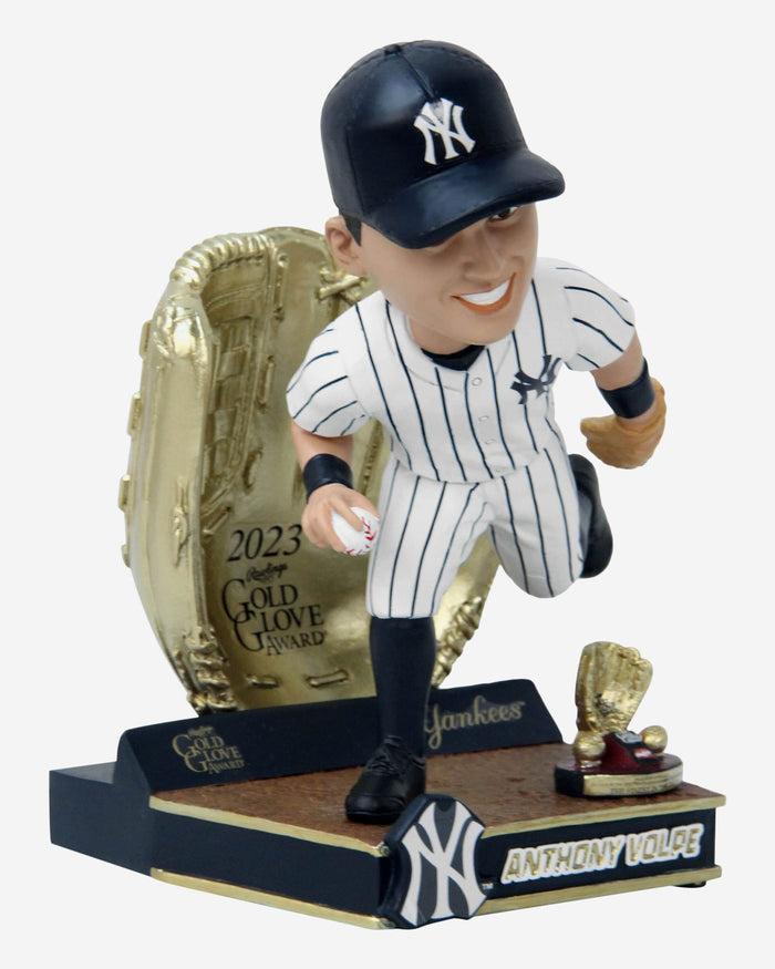 Anthony Volpe New York Yankees 2023 Gold Glove Bobblehead FOCO - FOCO.com