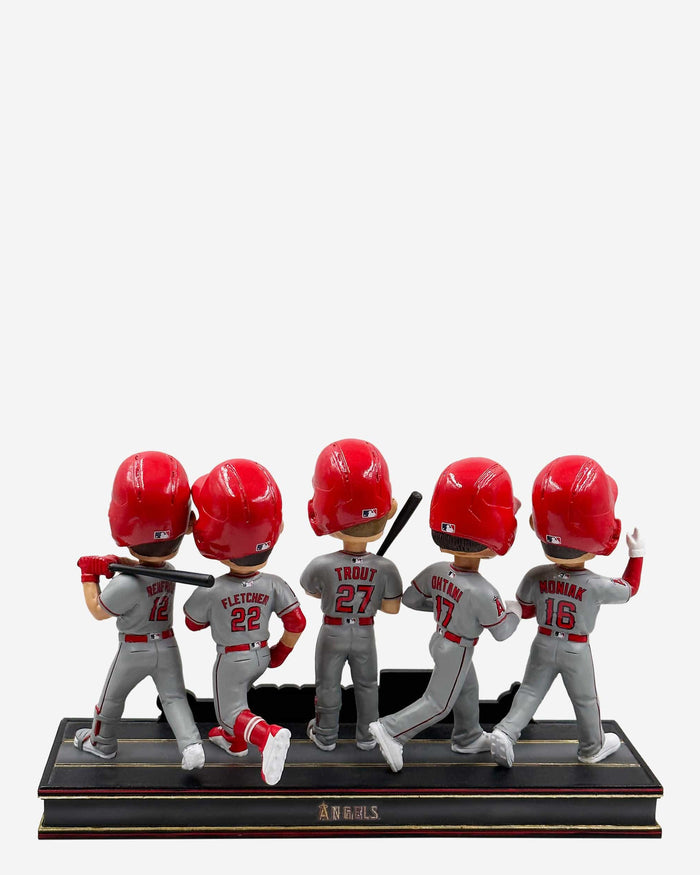 Los Angeles Angels 25-Run Game Mini Bobblehead Scene FOCO - FOCO.com