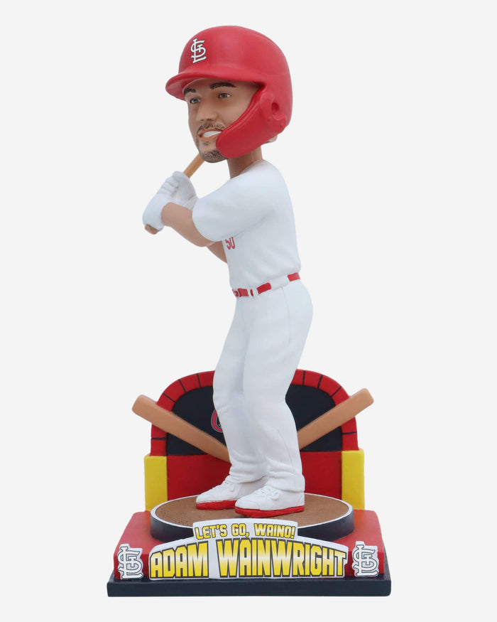 Adam Wainwright St Louis Cardinals Lets Go Waino Bobblehead FOCO - FOCO.com