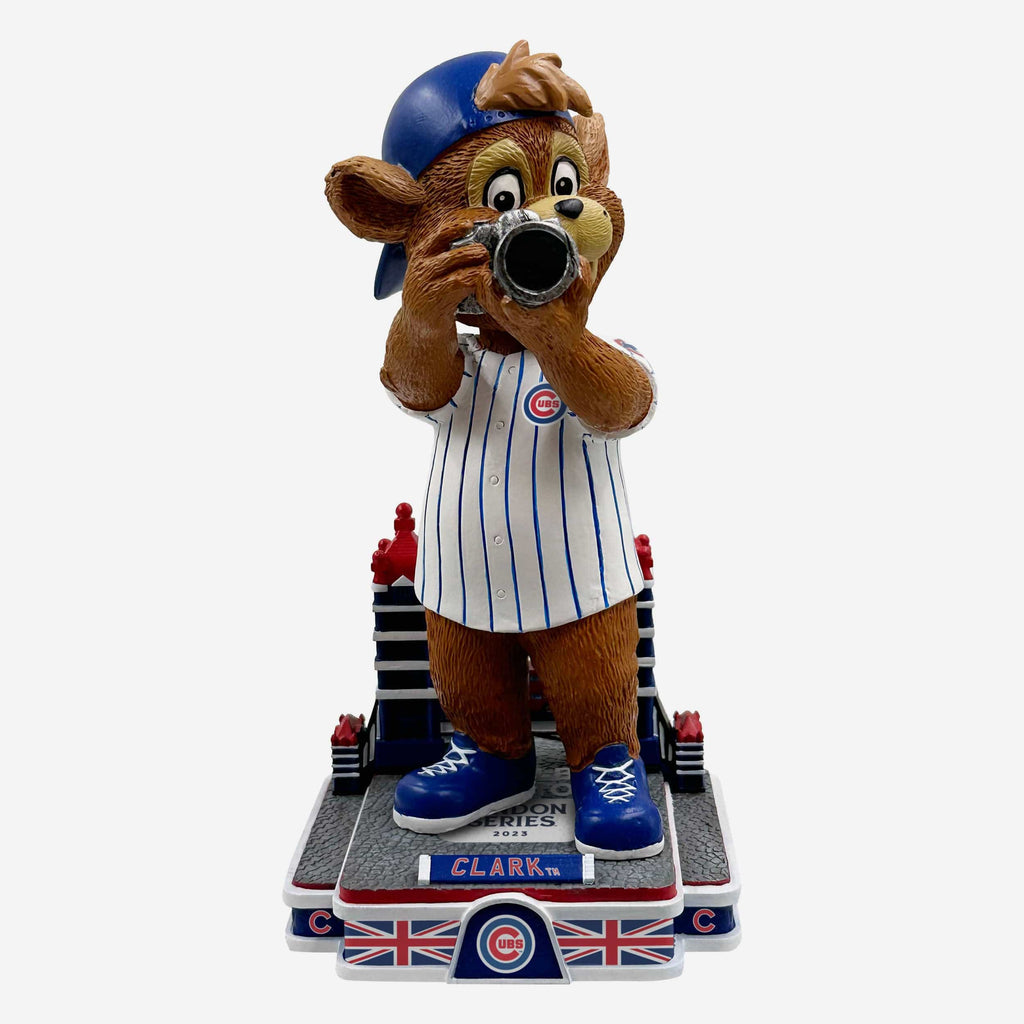 Clark Chicago Cubs 2023 MLB London Series Mascot Bobblehead FOCO - FOCO.com