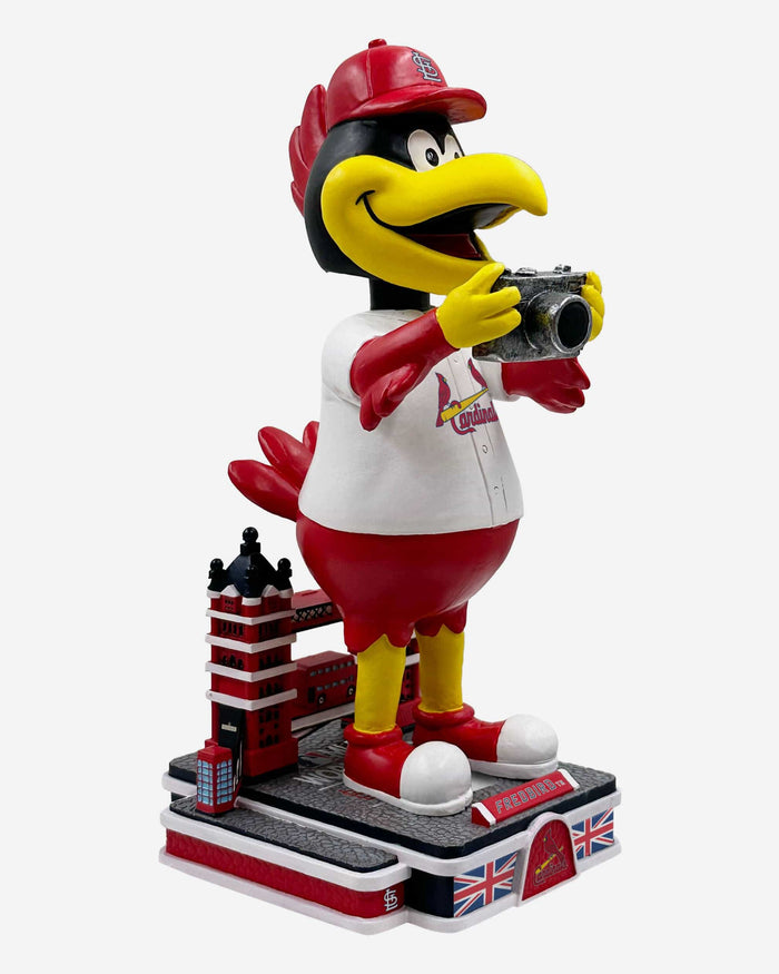 Fredbird St Louis Cardinals 2023 MLB London Series Bobblehead FOCO - FOCO.com