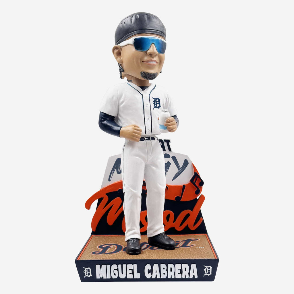 Miguel Cabrera Detroit Tigers Miggy Mood Dugout Dance Bobblehead FOCO - FOCO.com
