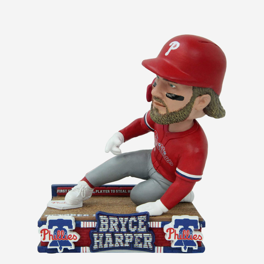 Bryce Harper Philadelphia Phillies First Ever Phillie to Steal Home During the Postseason Bobblehead FOCO - FOCO.com
