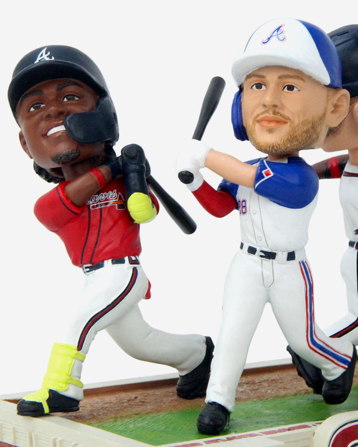 Atlanta Braves Single-Season Home Run Record Mini Bobblehead Scene FOCO - FOCO.com