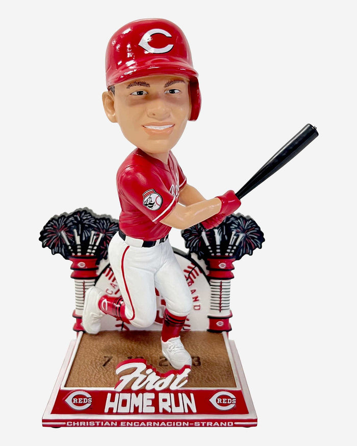 Christian Encarnacion-Strand Cincinnati Reds First Career Home Run Bobblehead FOCO - FOCO.com