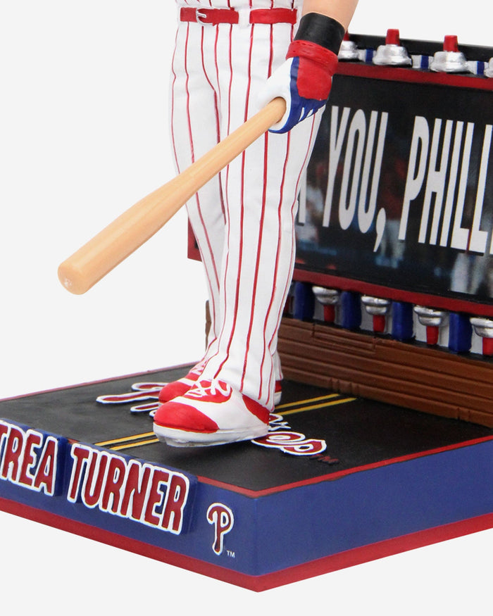 Trea Turner Philadelphia Phillies Thank You Billboard Bobblehead FOCO - FOCO.com