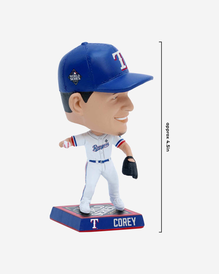 Corey Seager Texas Rangers World Series Mini Bighead Bobblehead FOCO - FOCO.com