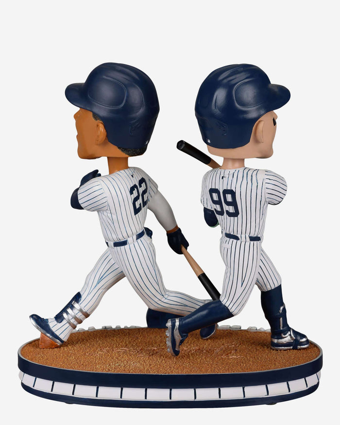 Aaron Judge & Juan Soto New York Yankees 100+ RBI & 100+ BB Dual Bobblehead FOCO - FOCO.com
