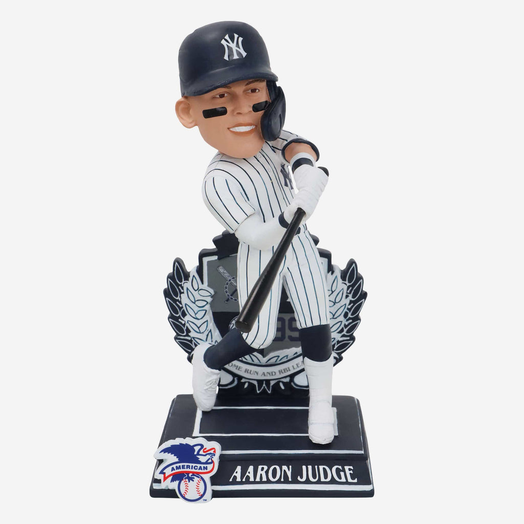 Aaron Judge New York Yankees 2024 American League Home Run & RBI Leader Bobblehead FOCO - FOCO.com