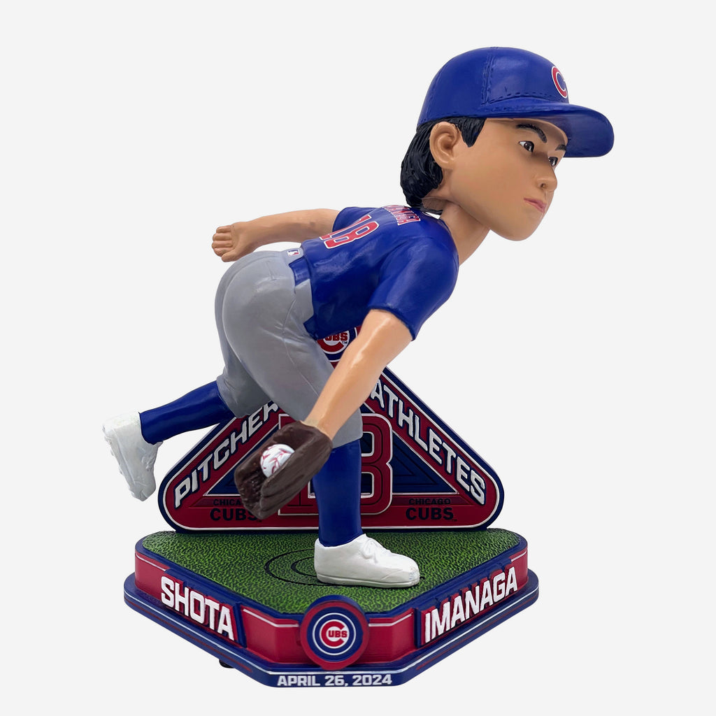 Shota Imanaga Chicago Cubs Glove Flip Putout Bobblehead FOCO - FOCO.com