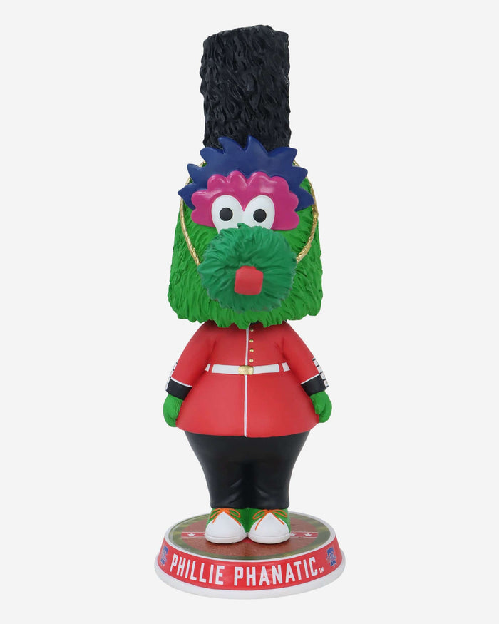 Phillie Phanatic Philadelphia Phillies 2024 MLB London Series Guardsman Uniform Bighead Mascot Bobblehead FOCO - FOCO.com