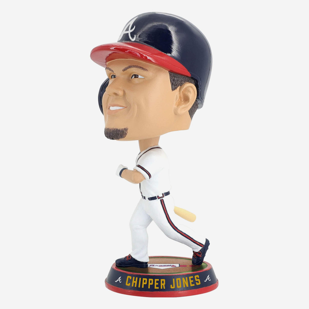 Chipper Jones Atlanta Braves Field Stripe Bighead Bobblehead FOCO - FOCO.com