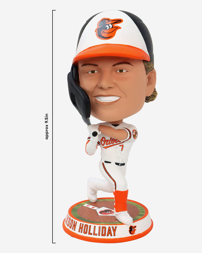 Jackson Holliday Baltimore Orioles Field Stripe Bighead Bobblehead FOCO - FOCO.com