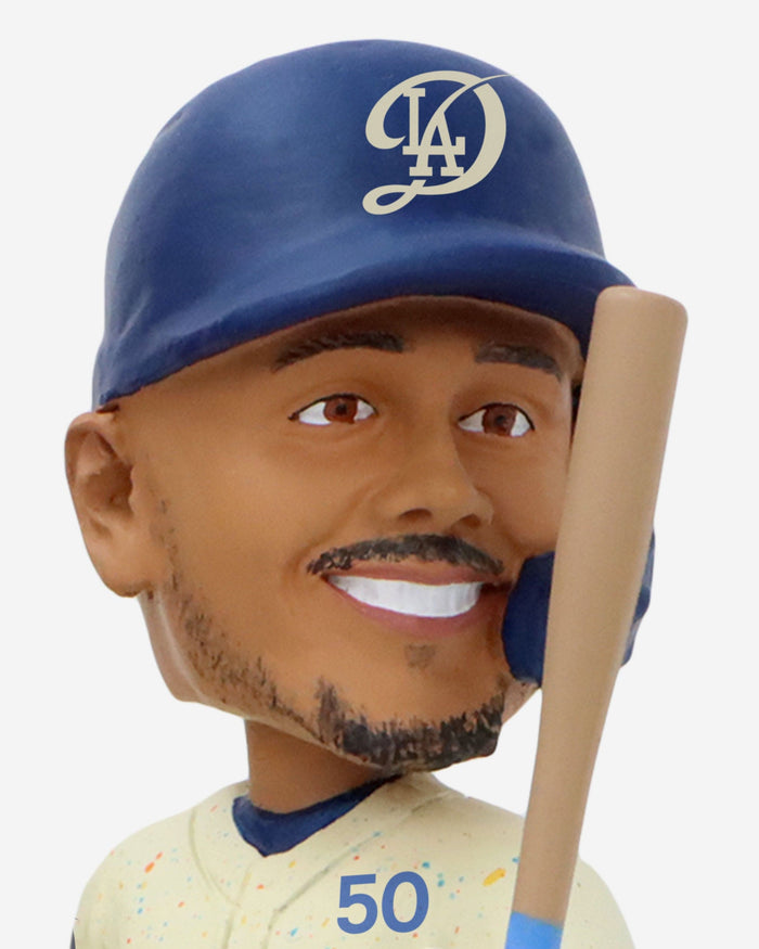 Shohei Ohtani & Freddie Freeman & Mookie Betts Los Angeles Dodgers 2024 City Connect Triple Bobblehead FOCO - FOCO.com