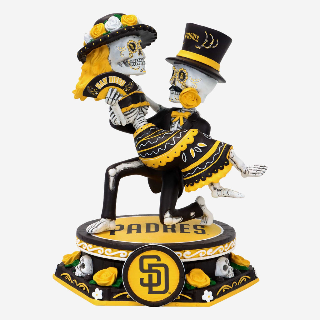 San Diego Padres Calavera Couple Dual Spinner Bobblehead FOCO - FOCO.com