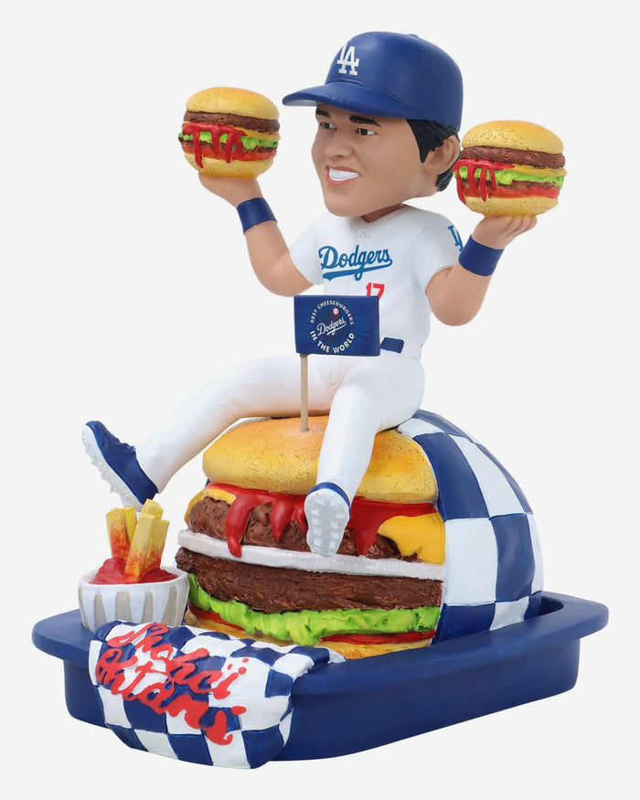Shohei Ohtani Los Angeles Dodgers Cheese Burger Bobblehead FOCO - FOCO.com