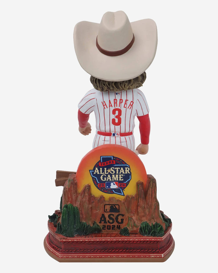 Bryce Harper Philadelphia Phillies 2024 All-Star Cowboy Bobblehead FOCO - FOCO.com