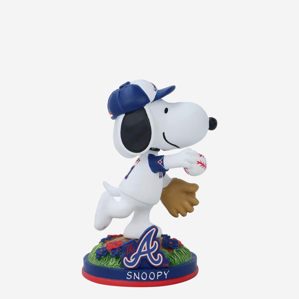 Atlanta Braves Snoopy Peanuts City Connect Bobblehead FOCO - FOCO.com