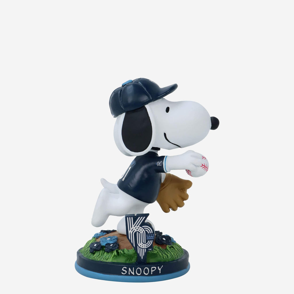 Kansas City Royals Snoopy Peanuts City Connect Bobblehead FOCO - FOCO.com