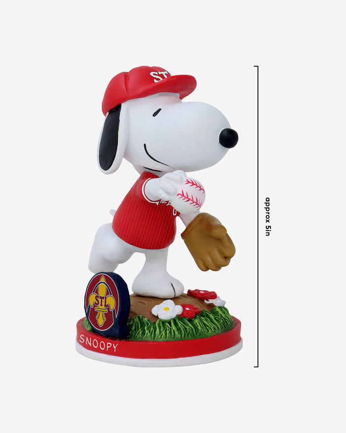 St Louis Cardinals Snoopy Peanuts City Connect Bobblehead FOCO - FOCO.com