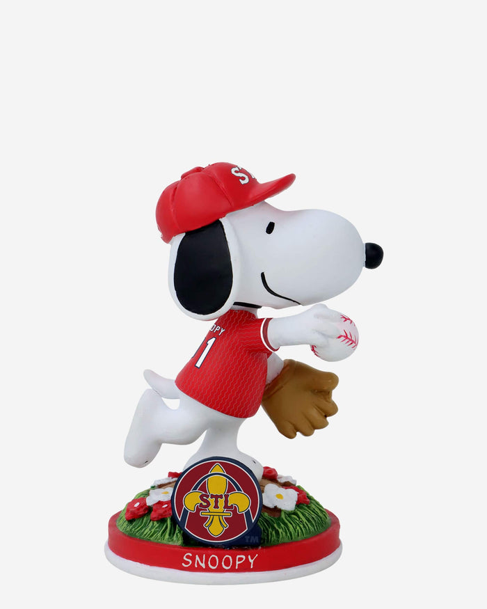 St Louis Cardinals Snoopy Peanuts City Connect Bobblehead FOCO - FOCO.com