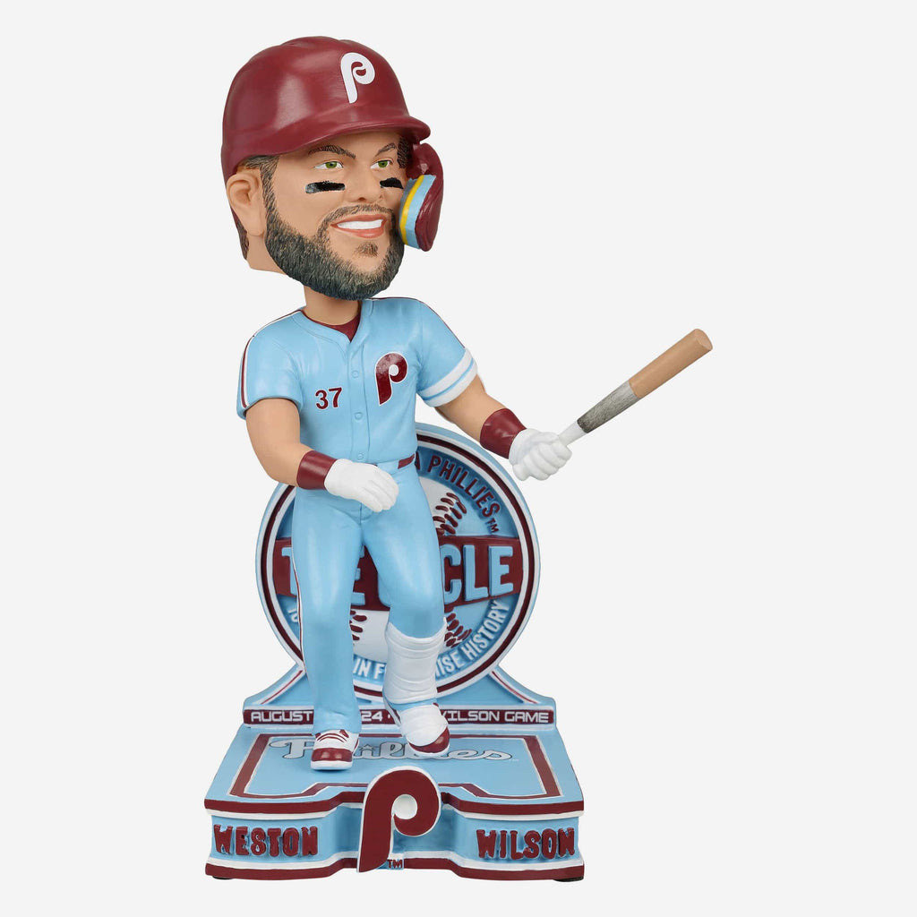 Weston Wilson Philadelphia Phillies Cycle Bobblehead FOCO - FOCO.com