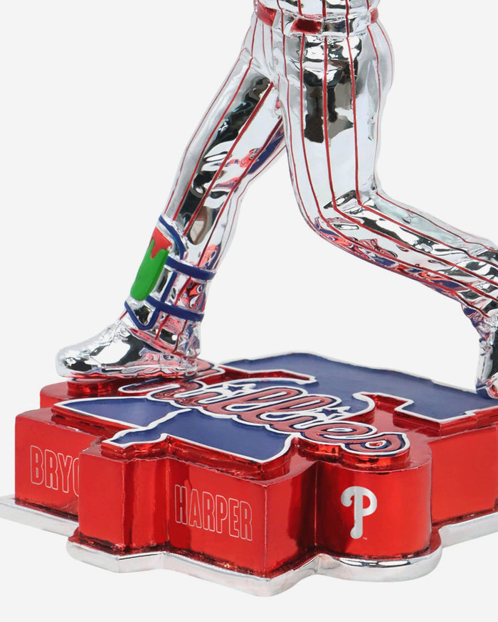 Bryce Harper Philadelphia Phillies Electroplated Bobblehead FOCO - FOCO.com