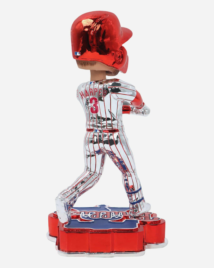 Bryce Harper Philadelphia Phillies Electroplated Bobblehead FOCO - FOCO.com