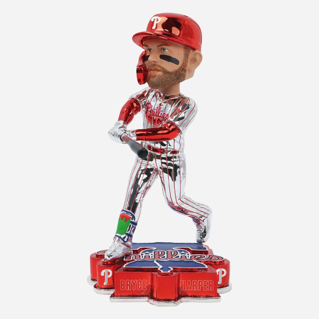 Bryce Harper Philadelphia Phillies Electroplated Bobblehead FOCO - FOCO.com