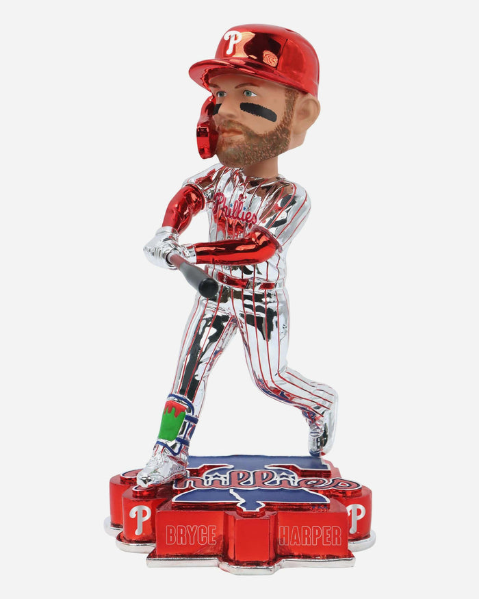 Bryce Harper Philadelphia Phillies Electroplated Bobblehead FOCO - FOCO.com