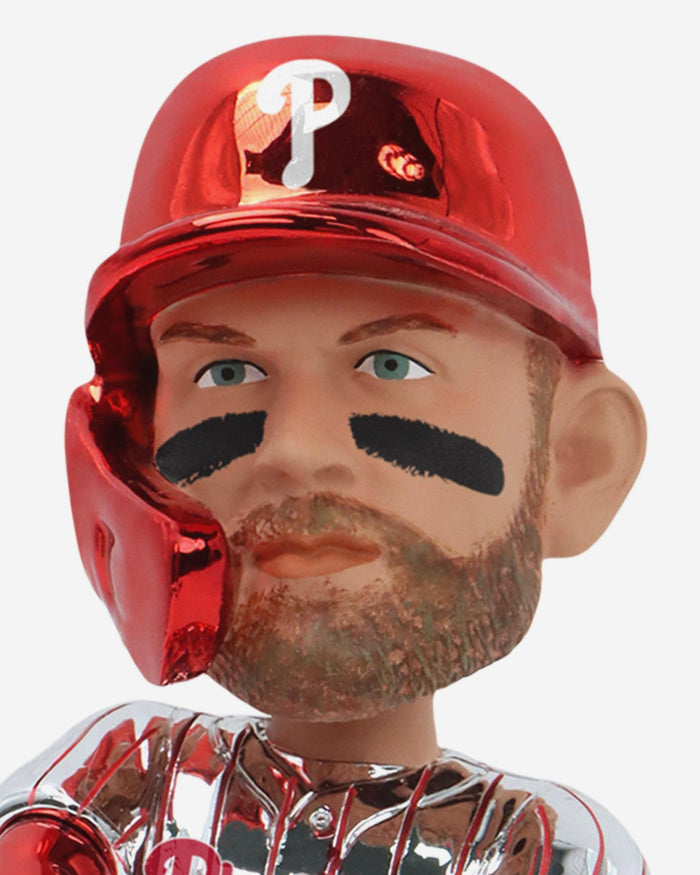 Bryce Harper Philadelphia Phillies Electroplated Bobblehead FOCO - FOCO.com