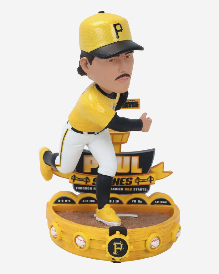 Paul Skenes Pittsburgh Pirates First 10 Starts Strikeout Record Bobblehead FOCO - FOCO.com