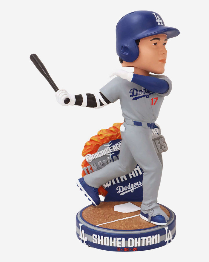 Shohei Ohtani Los Angeles Dodgers Franchise RBI Streak Bobblehead FOCO - FOCO.com