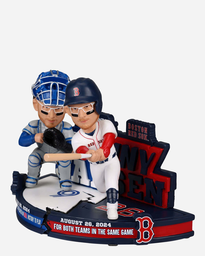 Danny Jansen Toronto Blue Jays & Boston Red Sox Two Teams In One Game Dual Bobblehead FOCO - FOCO.com