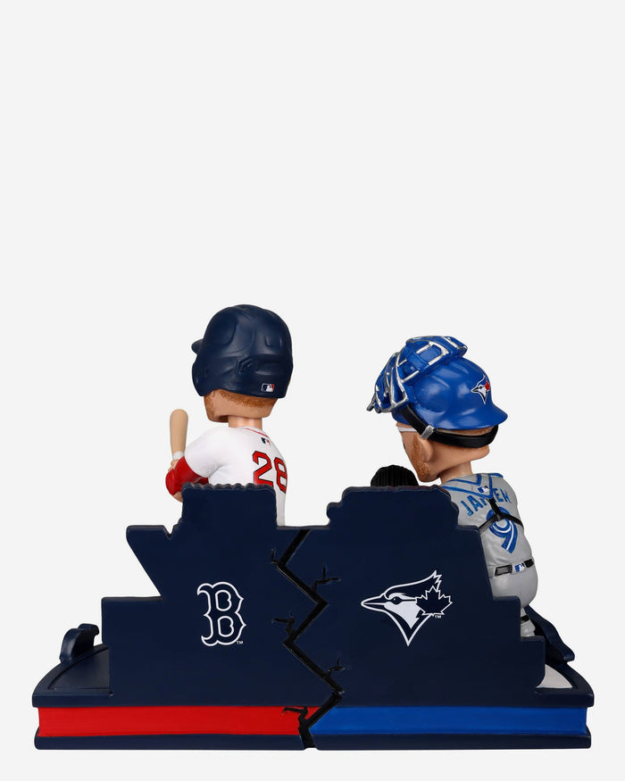 Danny Jansen Toronto Blue Jays & Boston Red Sox Two Teams In One Game Dual Bobblehead FOCO - FOCO.com