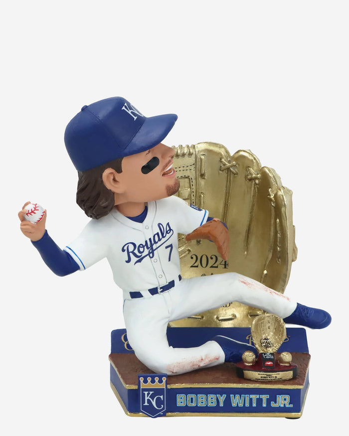Bobby Witt Jr Kansas City Royals 2024 Gold Glove Bobblehead FOCO - FOCO.com