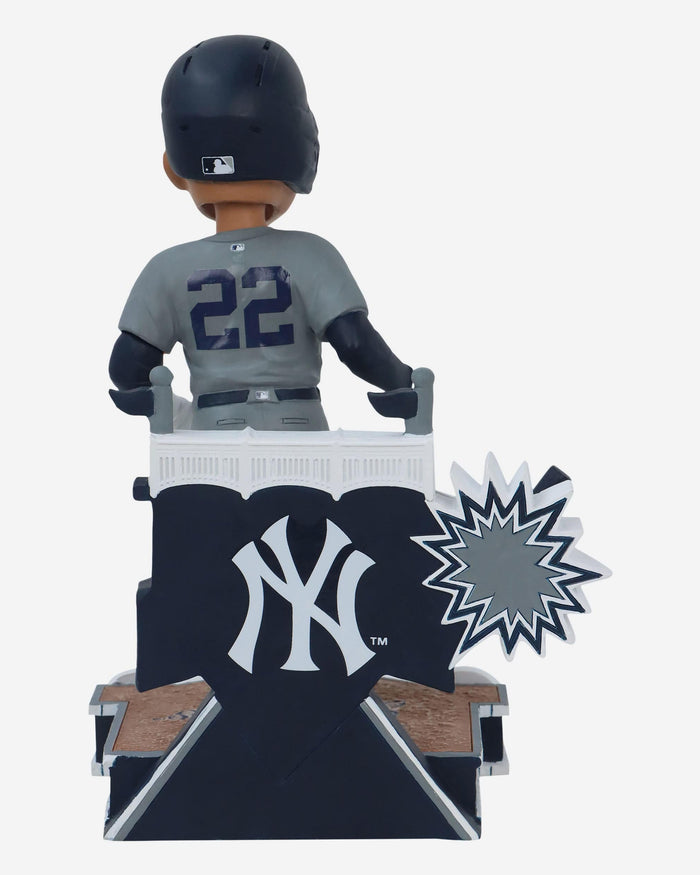 Juan Soto New York Yankees Bat Flip Gamebreaker Bobblehead FOCO - FOCO.com