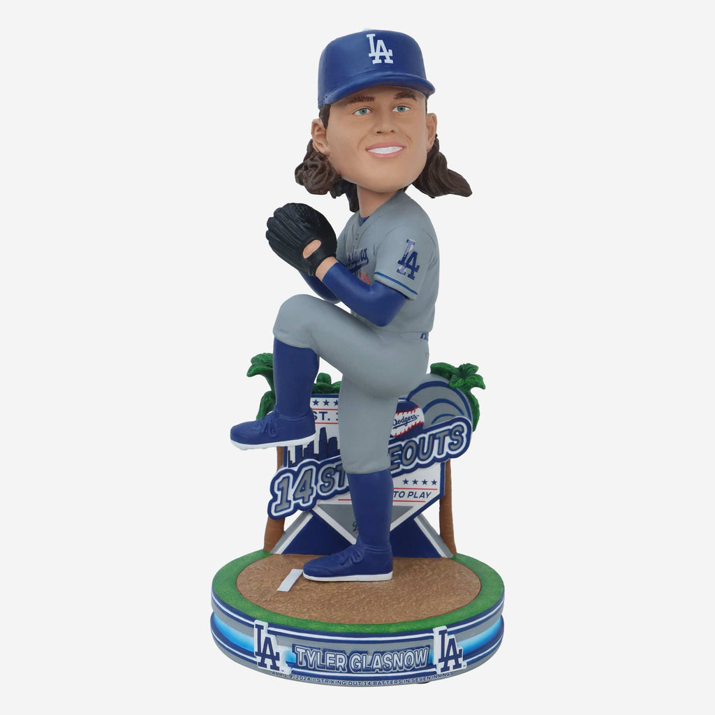 Tyler Glasnow Los Angeles Dodgers Gamebreaker Bobblehead FOCO - FOCO.com