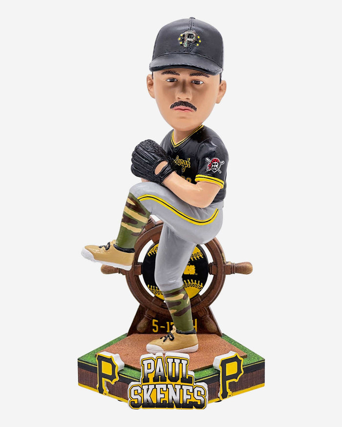 Paul Skenes Pittsburgh Pirates Gamebreaker Bobblehead FOCO - FOCO.com