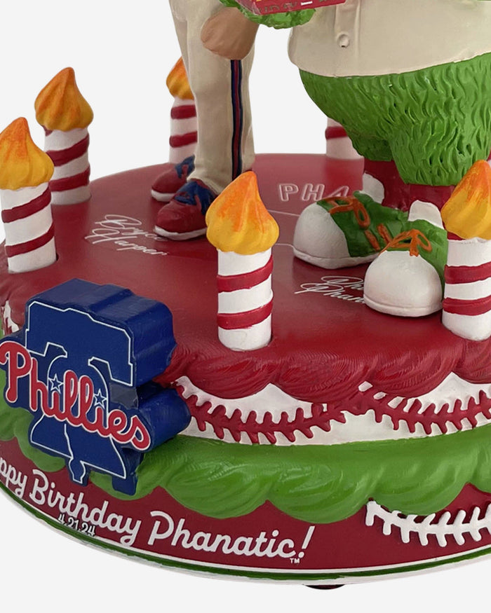 Bryce Harper & Phillie Phanatic Philadelphia Phillies Birthday Mini Scene Bobblehead FOCO - FOCO.com