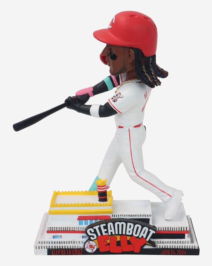 Elly De La Cruz Cincinnati Reds Steamboat Elly Home Run Bobblehead FOCO - FOCO.com