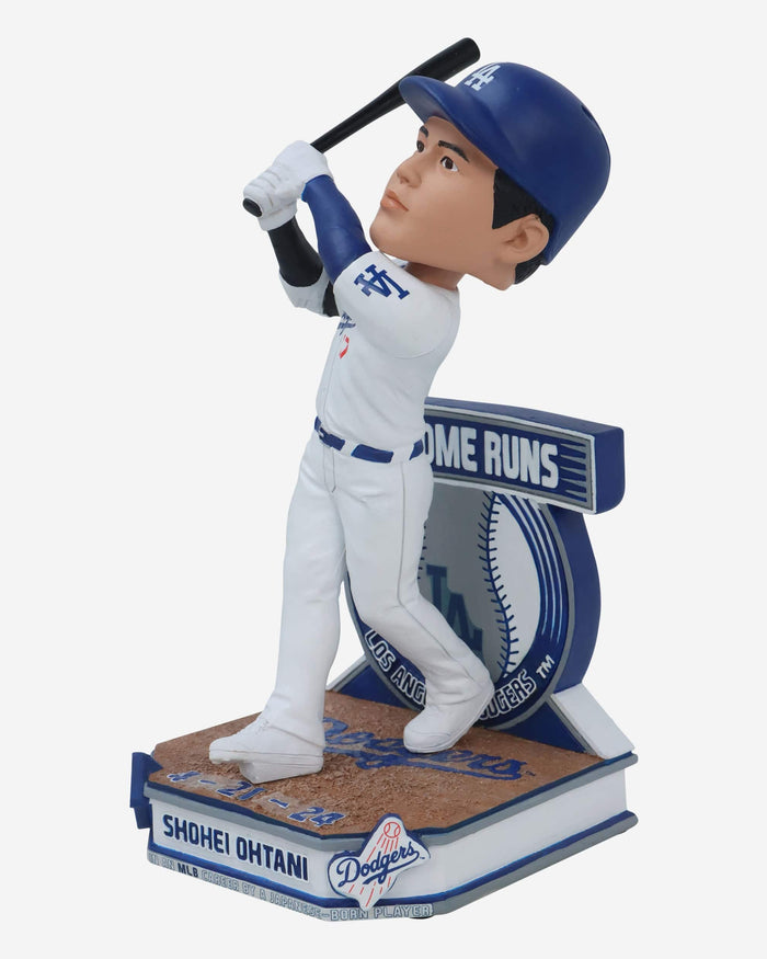 Shohei Ohtani Los Angeles Dodgers Most Home Runs by a Japanese Born Player Bobblehead FOCO - FOCO.com