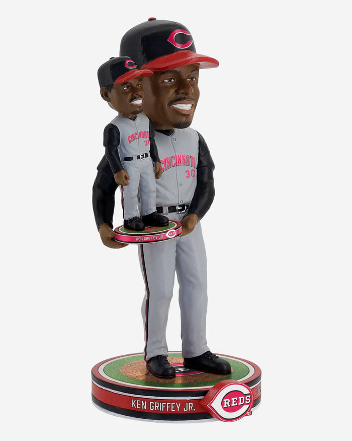 Ken Griffey Jr Cincinnati Reds Bobble Dubblz Bobblehead FOCO - FOCO.com