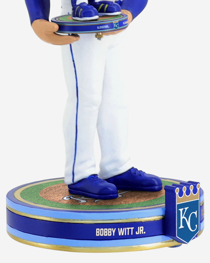 Bobby Witt Jr & Sluggerrr Kansas City Royals Bobble Dubblz Friendz Bobblehead FOCO - FOCO.com