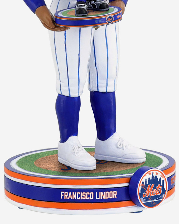 Francisco Lindor & Mr Met New York Mets Bobble Dubblz Friendz Bobblehead FOCO - FOCO.com