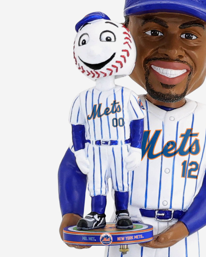 Francisco Lindor & Mr Met New York Mets Bobble Dubblz Friendz Bobblehead FOCO - FOCO.com