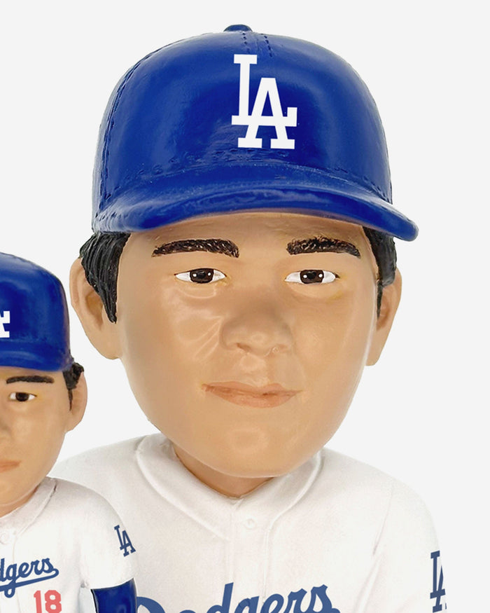 Yoshinobu Yamamato Los Angeles Dodgers Bobble Dubblz Bobblehead FOCO - FOCO.com