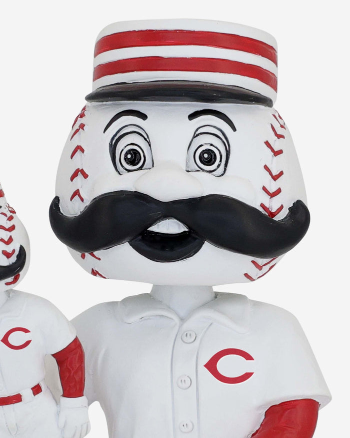 Mr Redlegs Cincinnati Reds Bobble Dubblz Mascot Bobblehead FOCO - FOCO.com