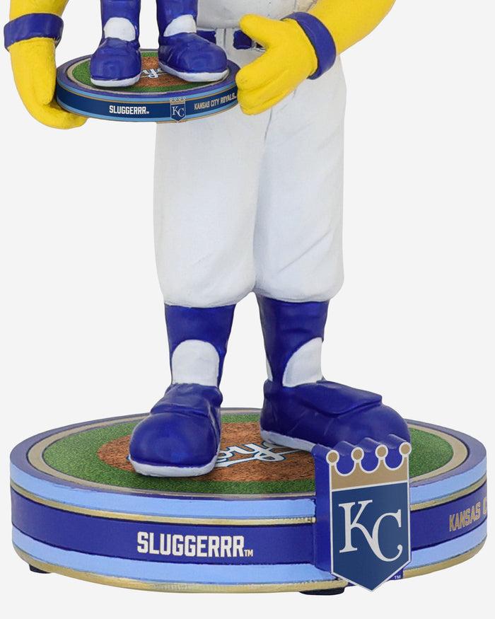 Sluggerrr Kansas City Royals Bobble Dubblz Mascot Bobblehead FOCO - FOCO.com