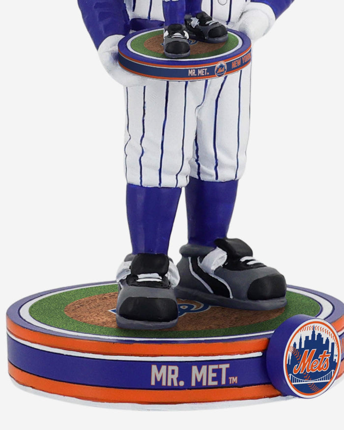 Mr Met New York Mets Bobble Dubblz Mascot Bobblehead FOCO - FOCO.com